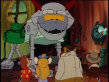 "Robocat" looks pretty friendly, doesn't he?