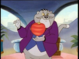 Fat Cat thinks he's all that.