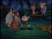 Dale learns that a leprechaun's treasure is fool's gold.
