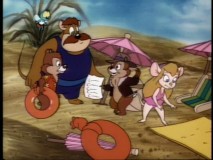 The Rangers finally take a vacation, but unfortunately, the hero-on-call doesn't subscribe to that "no case too small" philosophy.