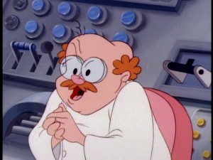 Professor Norton Nimnul, weekday afternoons' most evil genius
since Krang.