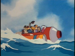 The Rescue Rangers have more super transports than Batman.