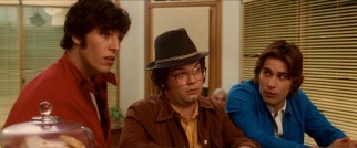 "Cemetery Junction" centers on three friends from the titular community: Bruce (Tom Hughes), Snork (Jack Doolan), and Freddie (Christian Cooke).