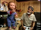 Chucky's designer Kevin Yagher demonstrates how his creation can (somewhat) realistically sneeze in the 1988 making-of featurette.
