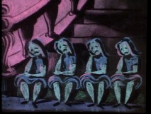 Cinderella performs some psychedelic self-multiplication in the deleted sequence "The Cinderella Work Song."