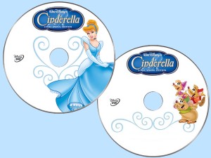 Disc art for "Cinderella": Platinum Edition.