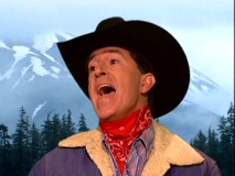 With holiday bitterness, Stephen Colbert sings the random bonus country-western ditty "Cold, Cold Christmas."