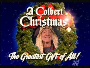 Willie Nelson appears as a hallucinogen-inspired Fourth Wise Man in one of the delightfully low-tech commercial break transitions.