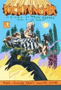Community: The Complete First Season DVD's bonus KickPuncher comic book cover art