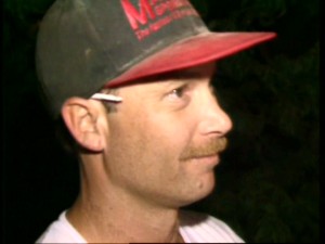 In one of the most iconic moments preserved in the COPS 20th Season Special, this mustachioed man has no idea why he's suspected of drug possession.