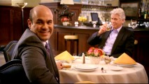 Andy (Ian Gomez) must weigh professional advancement with personal integrity when a potential business partner (Barry Bostwick) speaks ill of his son's girlfriend (Laurie).