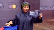 It's called "Raven's Video Diary" and indeed she's got a camera. But either Disney questioned her videography skills or just wanted maximum Raven by having this back-up film rolling.