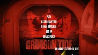 The animated 16x9 menu looks a lot like the DVD cover of "Crimson Tide"'s previous DVD release.