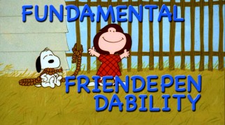 A section on the Sherman Brothers' fondness for building children's vocabularies includes a clip of Clara's song "Fundamental Friendependability" from "Snoopy, Come Home."