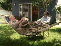 Billy Wilder lounges during his interview with Michel Ciment in 1980's "Portrait of a '60% Perfect' Man."