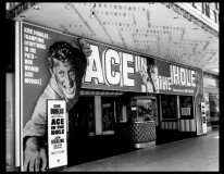 A theater's prominent display for the Ace in the Hole premiere features in the stills gallery.