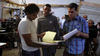 M. Night Shyamalan looks through the script to see if he can squeeze a twist ending in there in "1,000 Years in 300 Seconds."