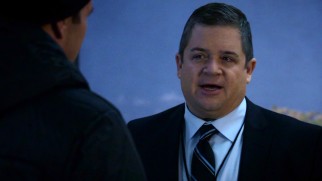 In his first crack at playing twin brothers, Patton Oswalt guest stars as Eric Koenig, a Level 6 S.H.I.E.L.D. operative with big secrets.