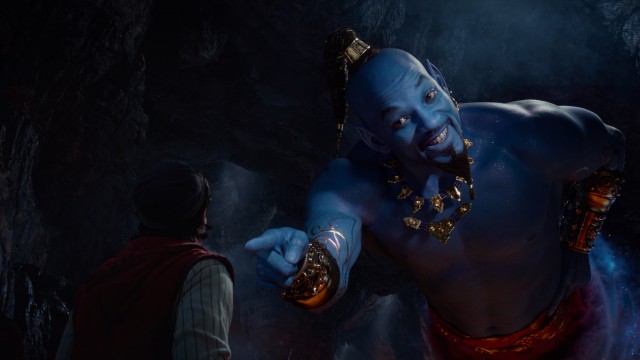 Will Smith plays the Genie of the lamp in Disney's 2019 live-action remake "Aladdin."