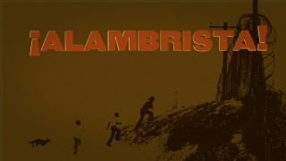 Criterion's "ˇAlambrista!" Blu-ray menu is simple but artful.