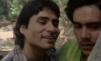 Joe (UHF's Trinidad Silva) shows Roberto how to smile in a way that puts Americans at ease.