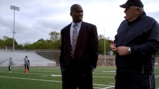 Deon (Curtis "50 Cent" Jackson) is disheartened to learn that he won't be allowed to join the staff of Coach Harper (Steve Eastin).