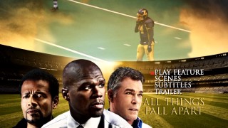Football is emphasized on the cover art and the DVD main menu adapted from it.