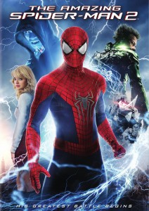 The Amazing Spider-Man 2 DVD cover art