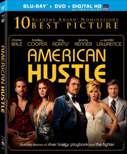 American Hustle: Blu-ray + DVD + Digital HD UltraViolet combo pack cover art