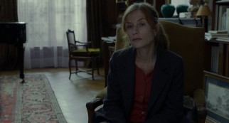 Isabelle Huppert plays Eva, Anne's daughter and lone related visitor.