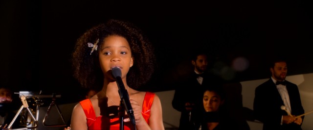 Golden Globe nominee Quvenzhan Wallis sings the Golden Globe-nominated original song "Opportunity" in 2014's "Annie."