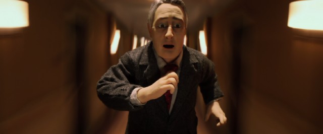 Michael Stone runs through the hallways of the Fregoli hotel in "Anomalisa."