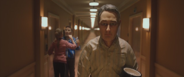 Michael Stone walks down the hallway of the Hotel Fregoli to fill up his ice bucket in "Anomalisa."