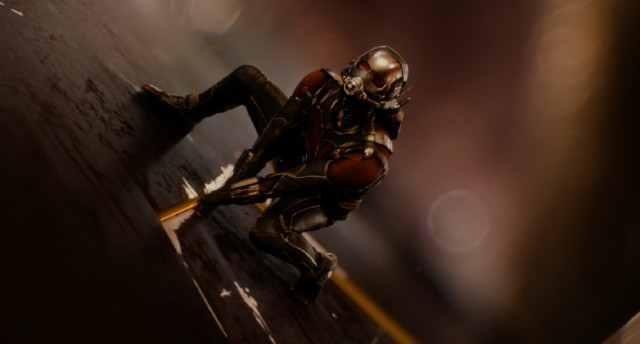Dodging dance shoes, sewer rats, and toy trains, the small but mighty Ant-Man (Paul Rudd) saves the day!