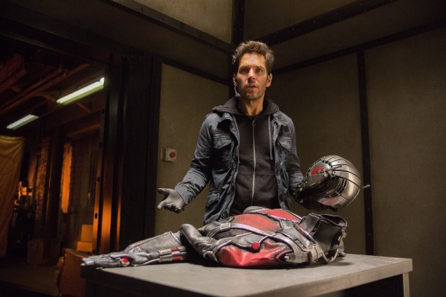 Scott Lang (Paul Rudd) isn't sure he's cut out for the size-altering Ant-Man suit and responsibility that comes with it.