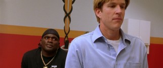 Dr. Ollie Powers (Matthew Modine) has his principles tested when linebacker Luther "Shark" Lavay (Lawrence Taylor) pleads for another cortisone shot.