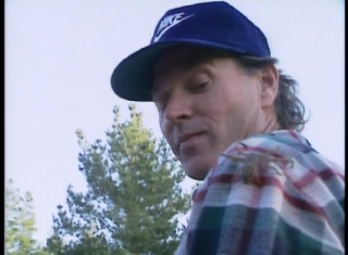 First-time director Frank Marshall has a spider on his shoulder.