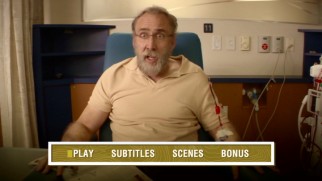 Gary Faulkner (Nicolas Cage) gets a mid-dialysis assignment on the Army of One main menu.