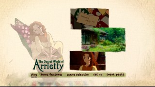 For the time being, you probably shouldn't expect a Studio Ghibli main menu to use a design other than this.