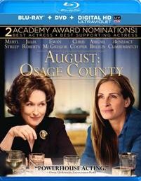 August: Osage County Blu-ray + DVD + Digital HD UltraViolet combo pack cover art