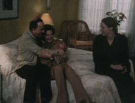 Though Bergman wrote about a challenging production, the clearly hands-on director looks pretty happy with Ingrid Bergman and Liv Ullmann in the 3-hour documentary "The Making of 'Autumn Sonata.'"