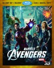 The Avengers Blu-ray 3D + Blu-ray + DVD + Digital Copy cover art -- click for larger view and to preorder from Amazon
