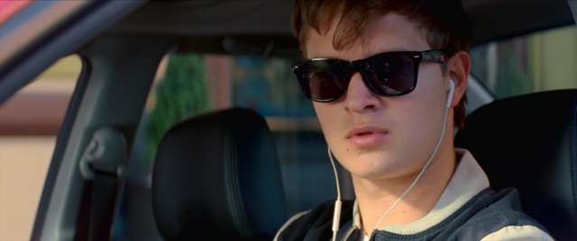 "Baby Driver" stars Ansel Elgort as Baby, a young getaway driver.