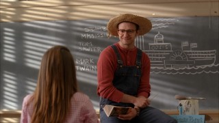 Mr. Delacorte (Justin Timberlake) is hit with an unexpectedly substantial question in this deleted costumed Tom Sawyer lesson hinting at his shallowness.