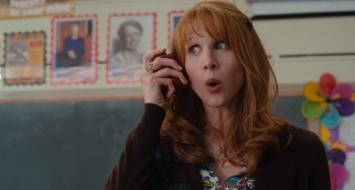 Squeaky clean, tightly-wound fellow teacher Ms. Amy Squirrel (Lucy Punch) becomes Elizabeth's nemesis.