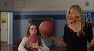 The inevitably improved Ms. Halsey (Cameron Diaz) incorporates dodgeball and gold forehead stars into her curriculum.