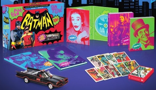 A look at the contents of Warner's Batman: Limited Edition Complete Television Series Blu-ray collection.