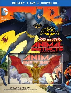 Batman Unlimited: Animal Instincts (2015) Blu-ray + DVD + Digital HD Limited Edition Gift Set cover art -- click to buy from Amazon.com