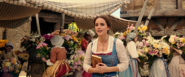 Emma Watson plays Belle, the book-loving protagonist of Disney's 2017 live-action "Beauty and the Beast."