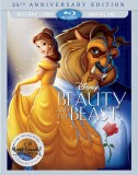 Beauty and the Beast: 25th Anniversary Edition - The Walt Disney Signature Collection Blu-ray + DVD + Digital HD combo pack cover art